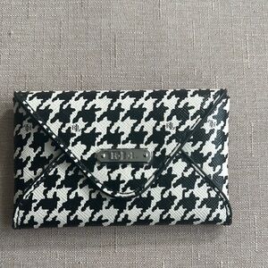 Ralph Lauren Black/White Houndstooth Women's cardholder